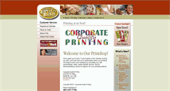 Desktop Screenshot of corporatequalityprinting.com